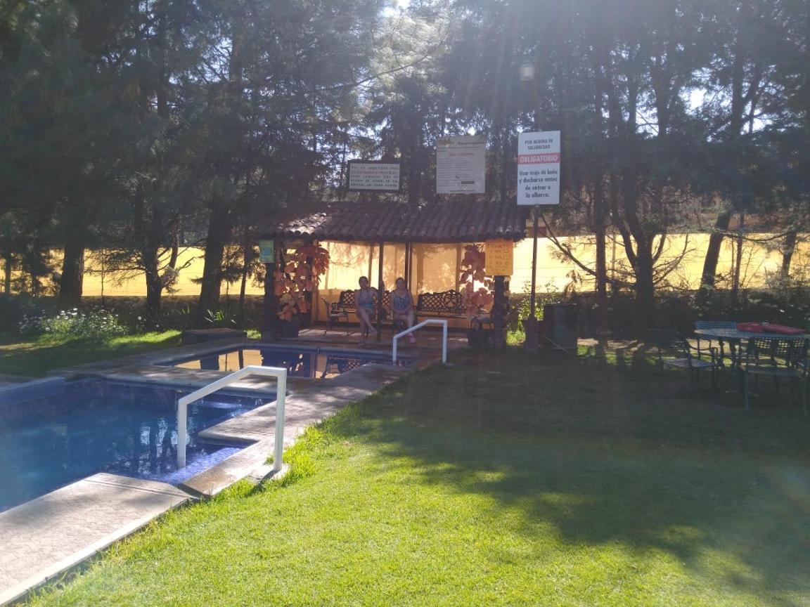 Club Tejamaniles Hotel Los Azufres Exterior photo